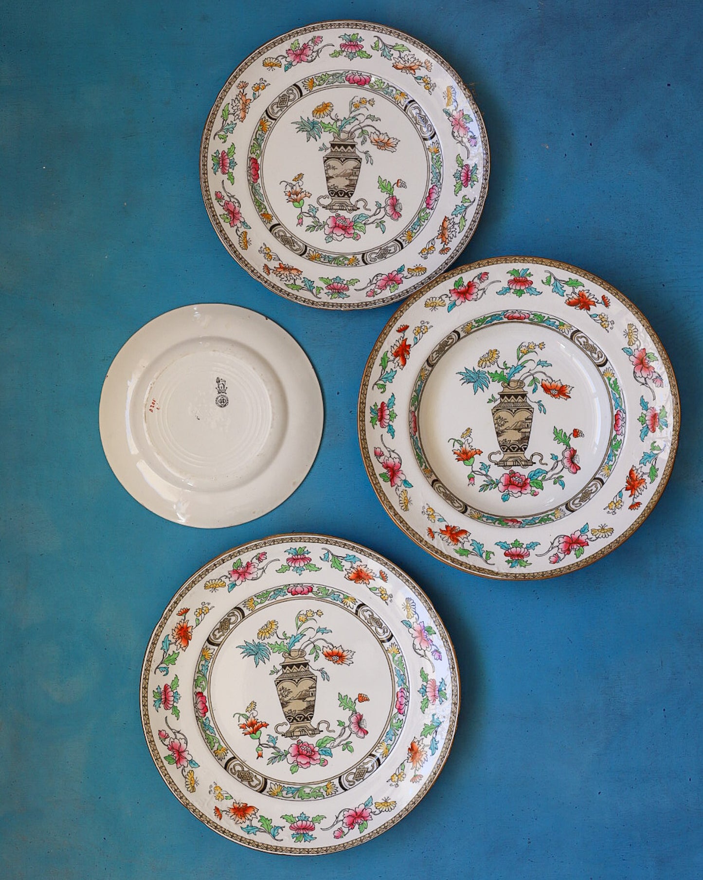 Servizio di piatti da 6 coperti Royal Doulton decoro cineseria primi 900