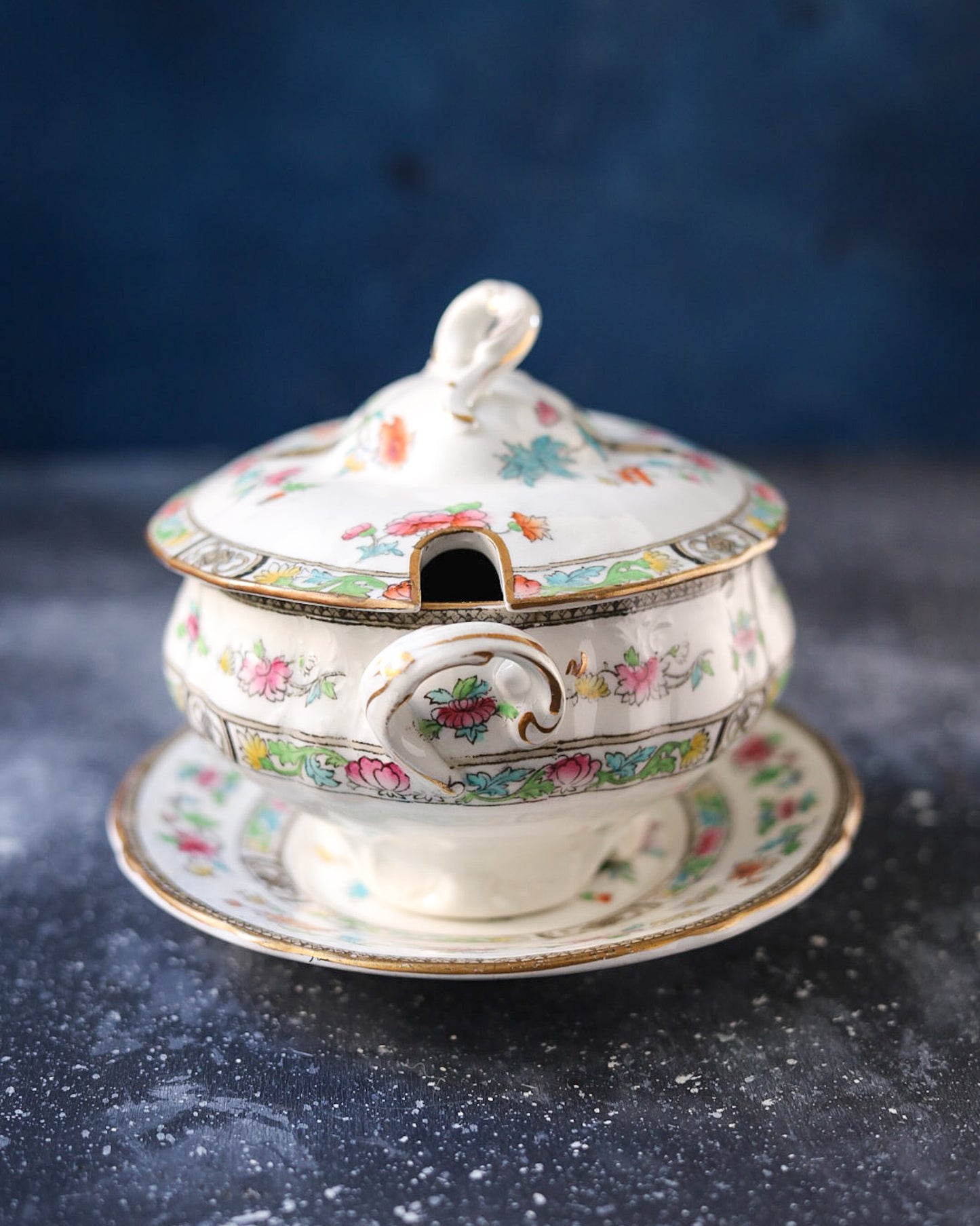 Servizio di piatti da 6 coperti Royal Doulton decoro cineseria primi 900