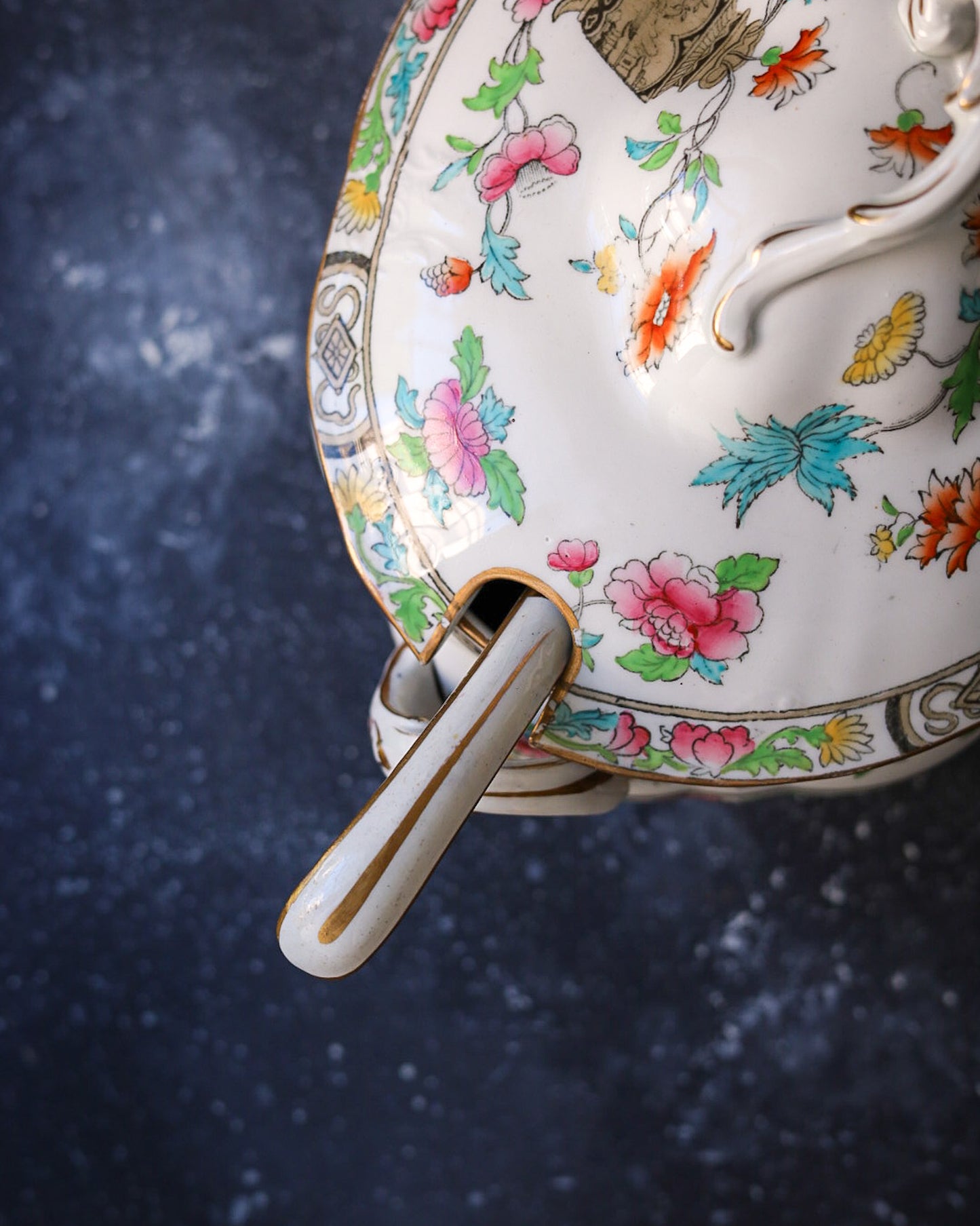 Servizio di piatti da 6 coperti Royal Doulton decoro cineseria primi 900