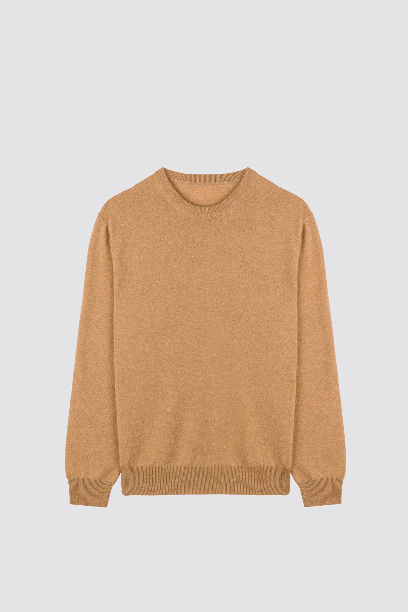 Maglia girocollo uomo in 100% cachemire cariaggi
