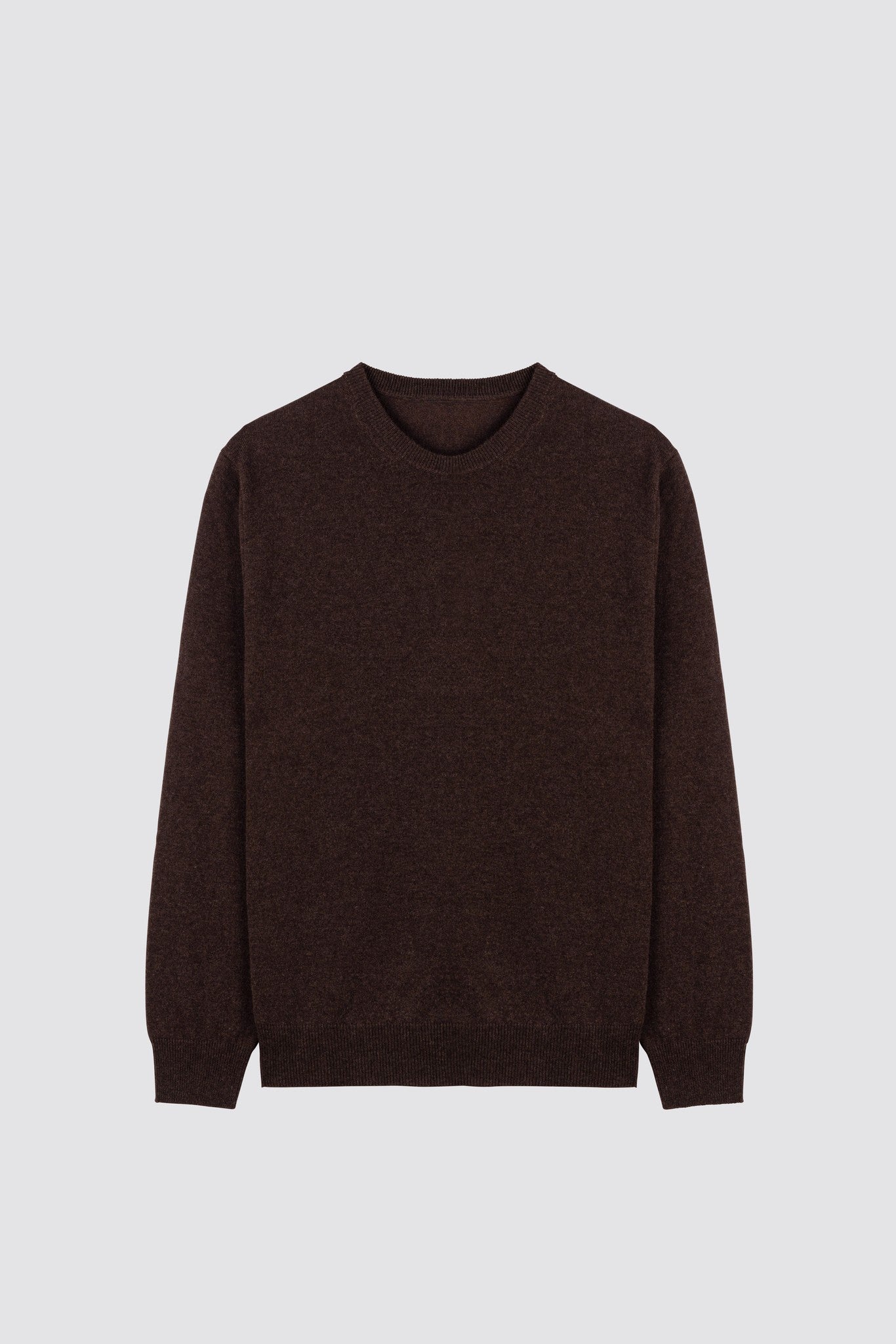 Maglia girocollo uomo in 100% cachemire cariaggi