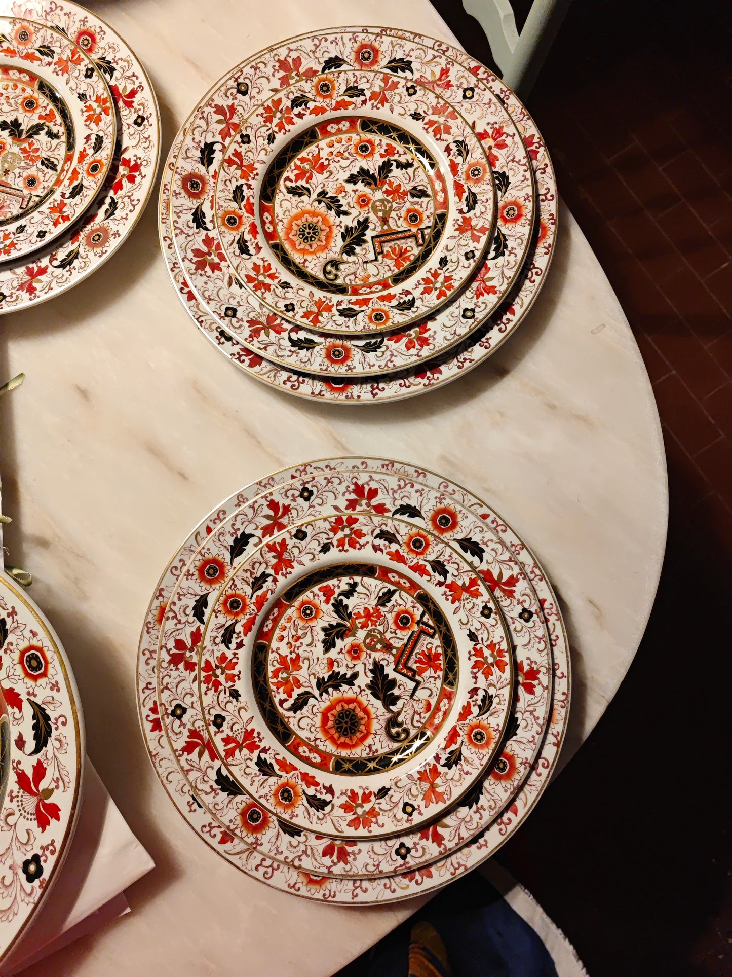 Set piatti acconto