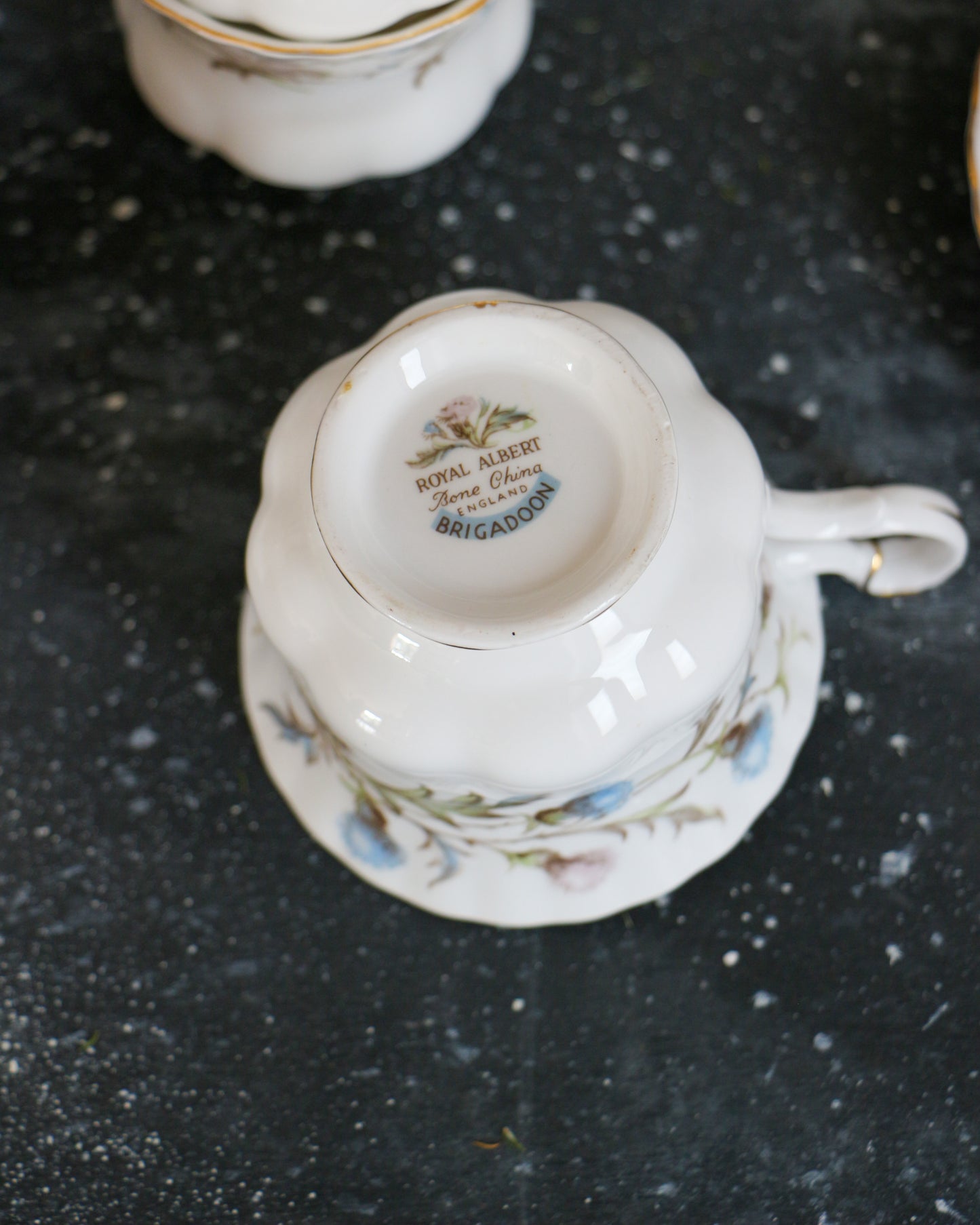 Set da caffè e tè da sei royal albert decoro Brigadoon
