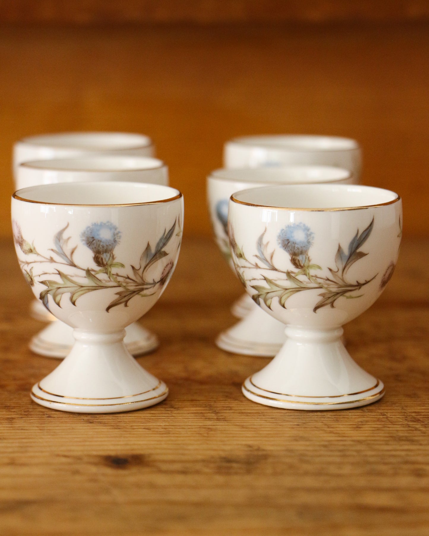 Set di sei portauovo Royal Albert