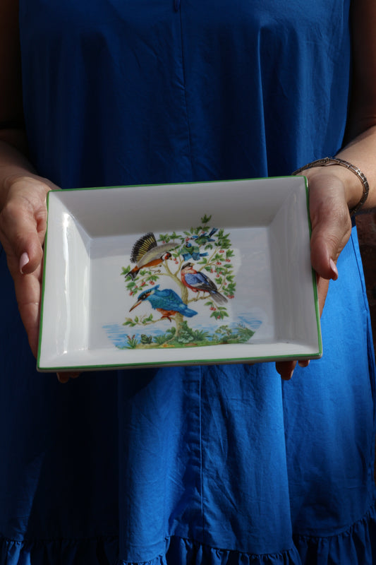 Posacenere svuotatasche Limoges uccellini