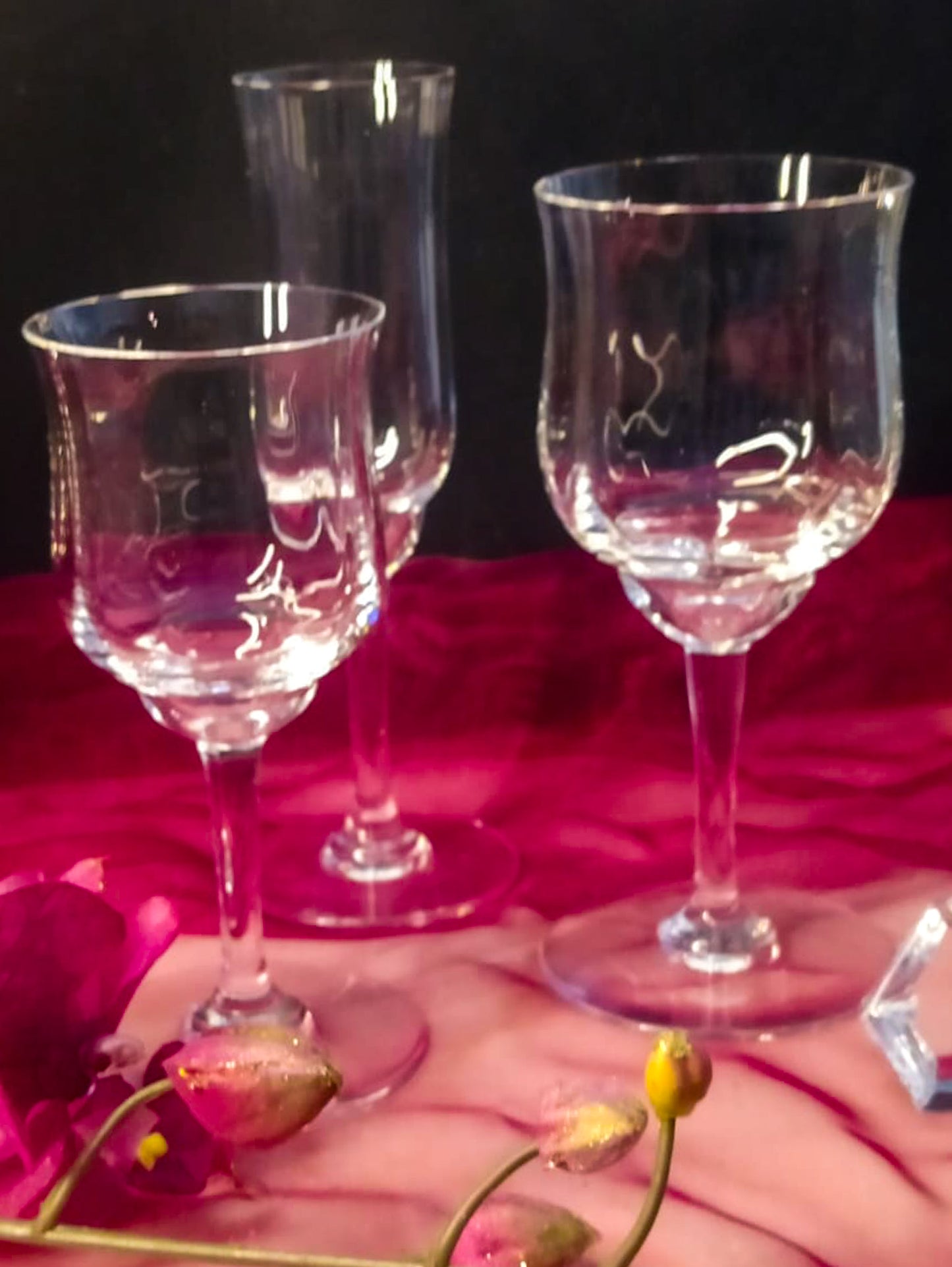 Set da 6 di bicchieri Baccarat modello Capri