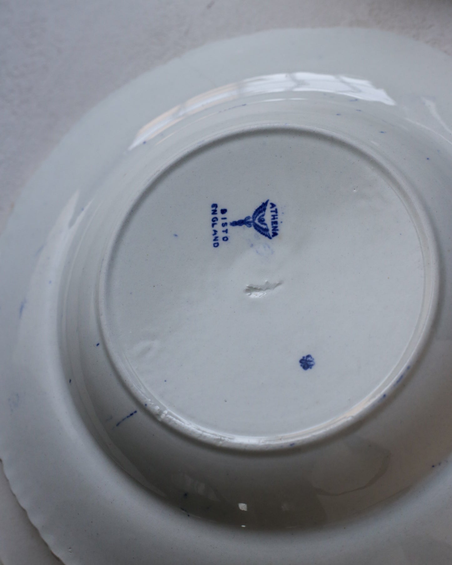 Coppia di posto tavola con paesaggi