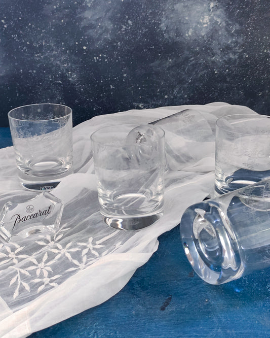set di sei bicchieri da acqua Baccarat