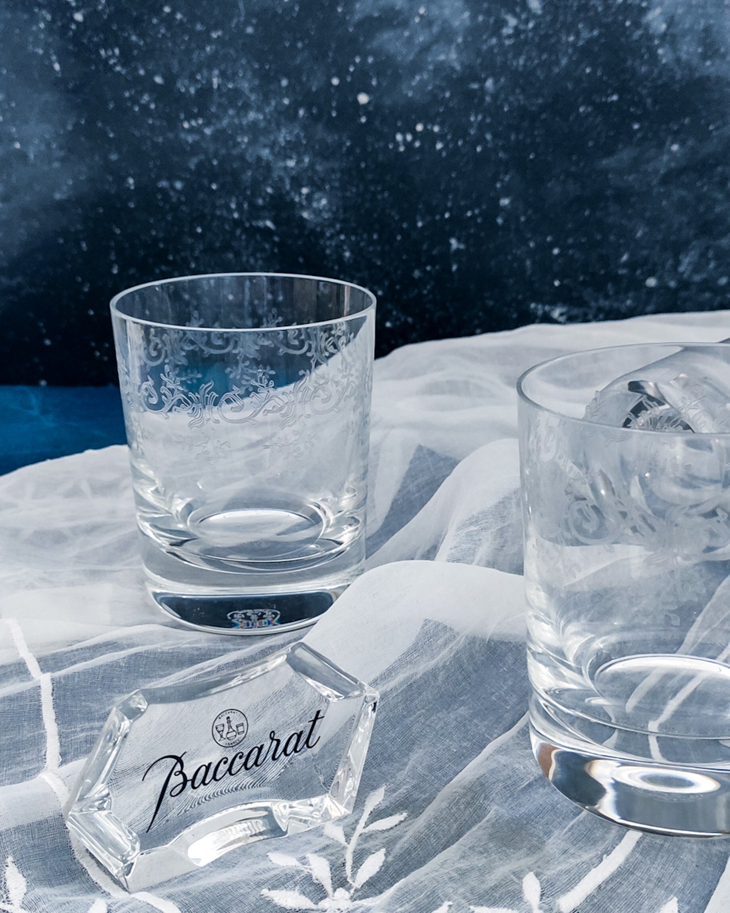 set di sei bicchieri da acqua Baccarat