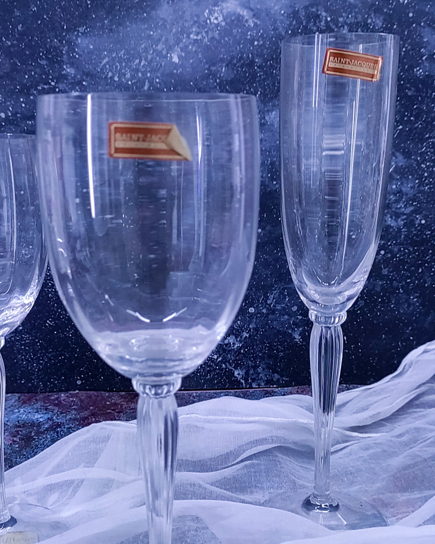 Set bicchieri cristallo da 36 pezzi saint jacques mod grand gala