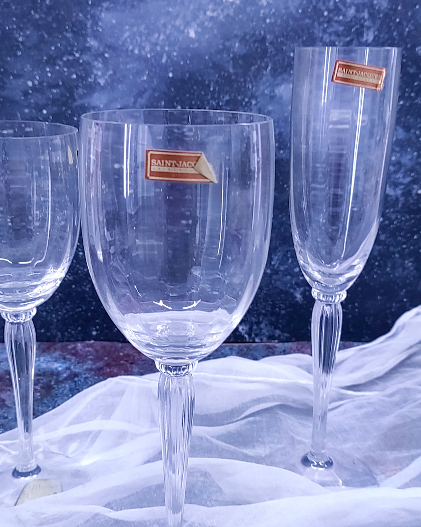 Set bicchieri cristallo da 36 pezzi saint jacques mod grand gala