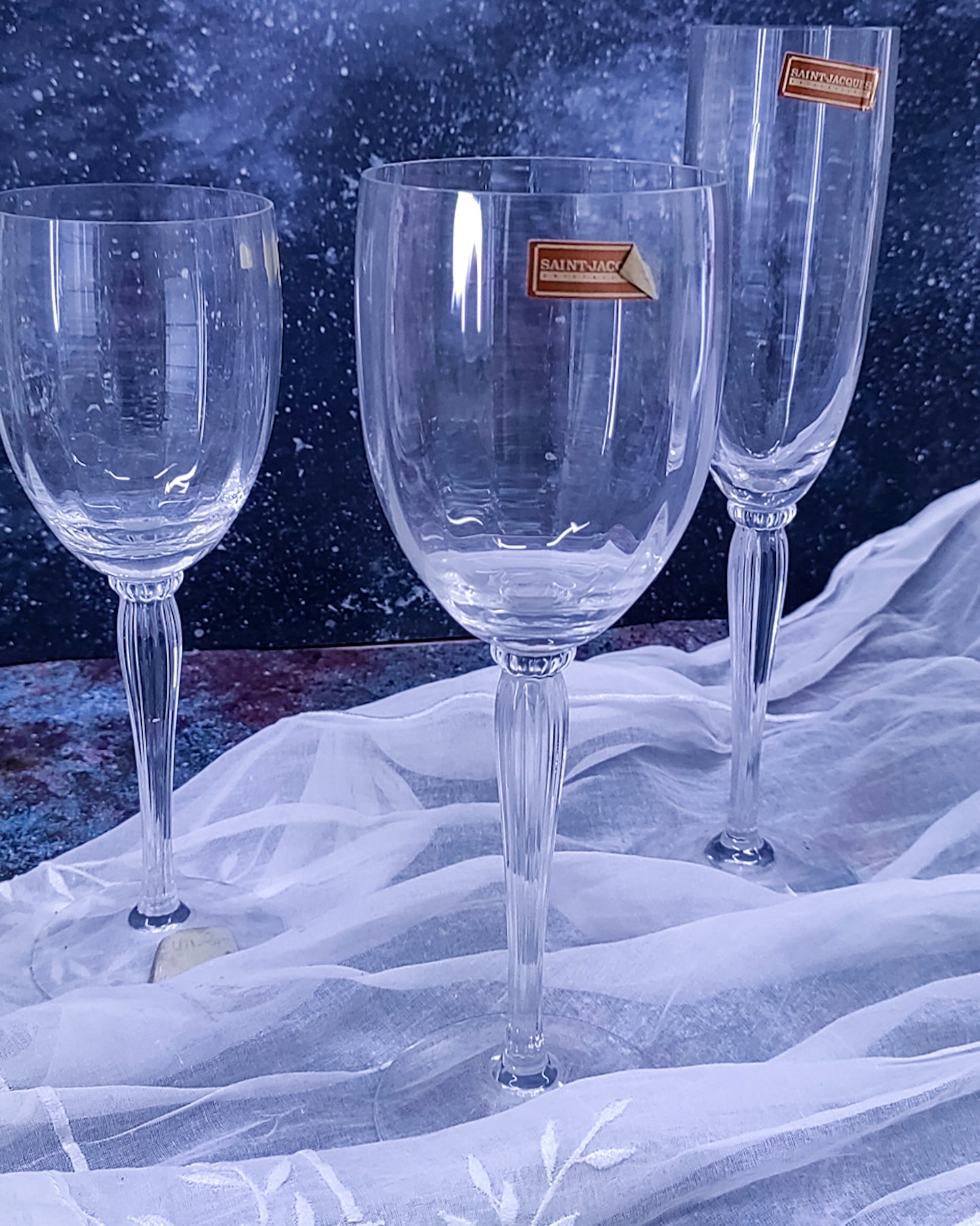 Set bicchieri cristallo da 36 pezzi saint jacques mod grand gala