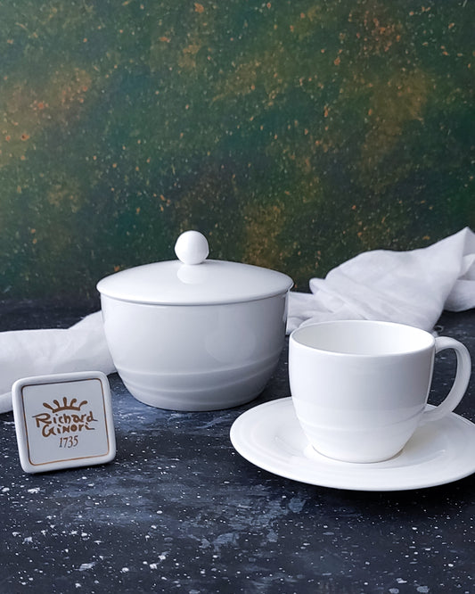 Servizio caffè da 12 Richard Ginori decoro Waves