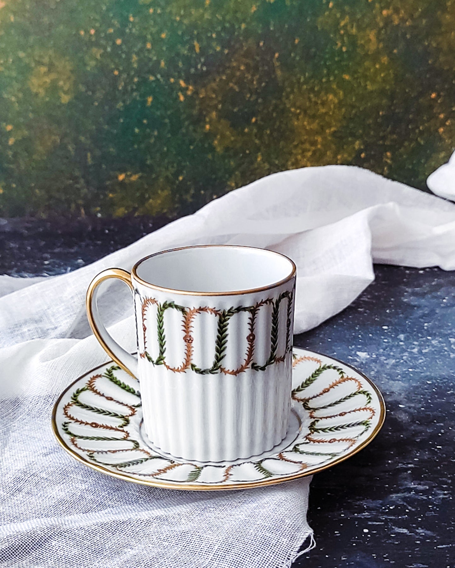 servizio da caffè da sei in porcellana sevres