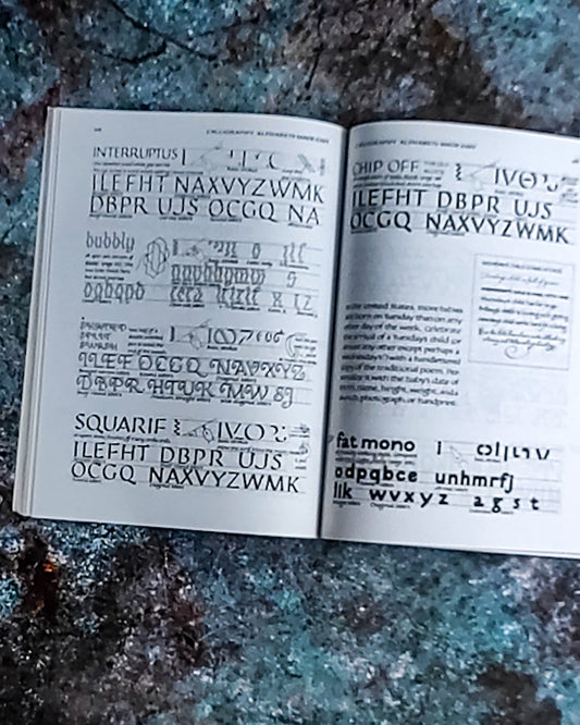 Libro manuale calligrafia: calligraphy alphabets made easy