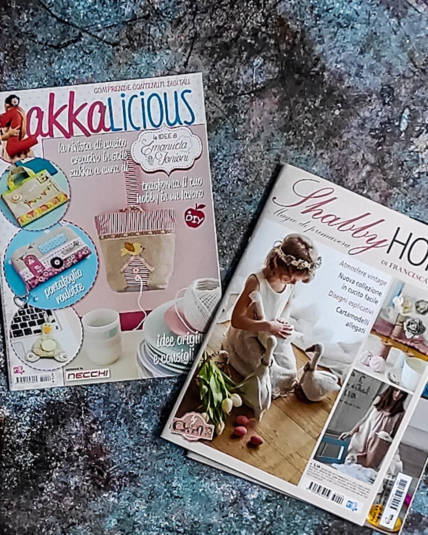 Libro cucito creativo Tilda: tre riviste shabby home e zakkalicious e ago filo e fantasia