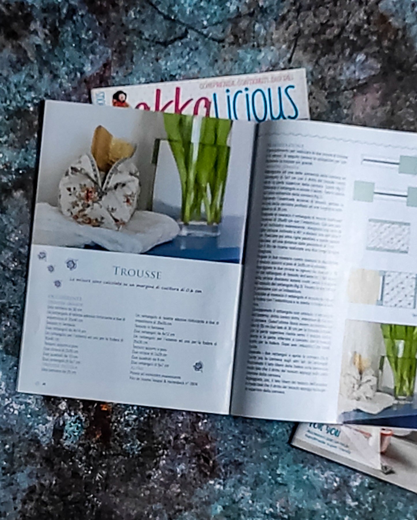 Libro cucito creativo Tilda: tre riviste shabby home e zakkalicious e ago filo e fantasia