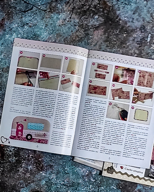 Libro cucito creativo Tilda: tre riviste shabby home e zakkalicious e ago filo e fantasia