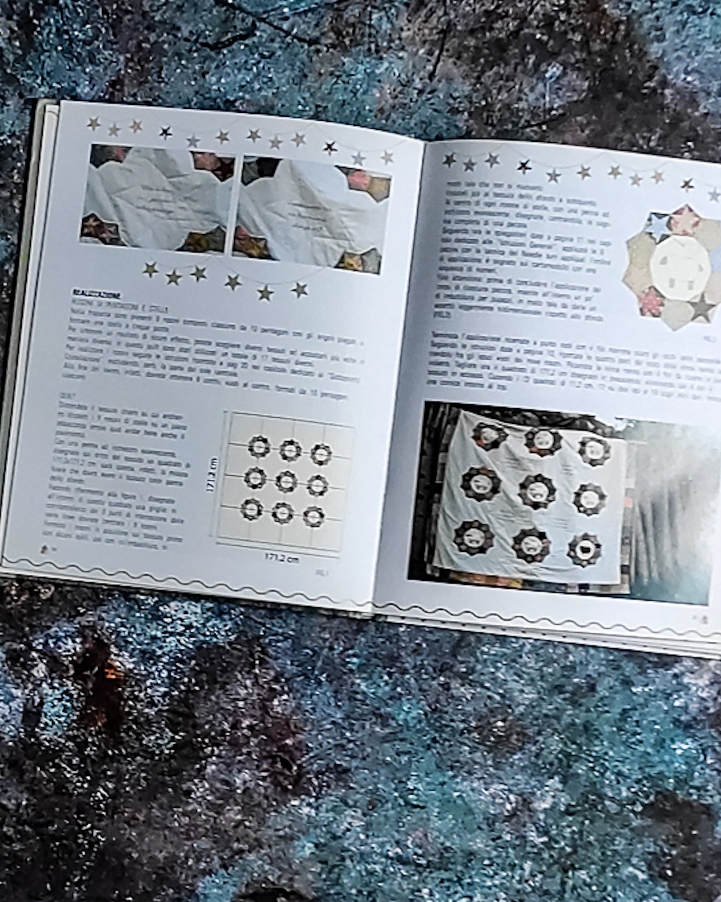 Libro cucito creativo italiano: shabby home di Francesca Ogliari