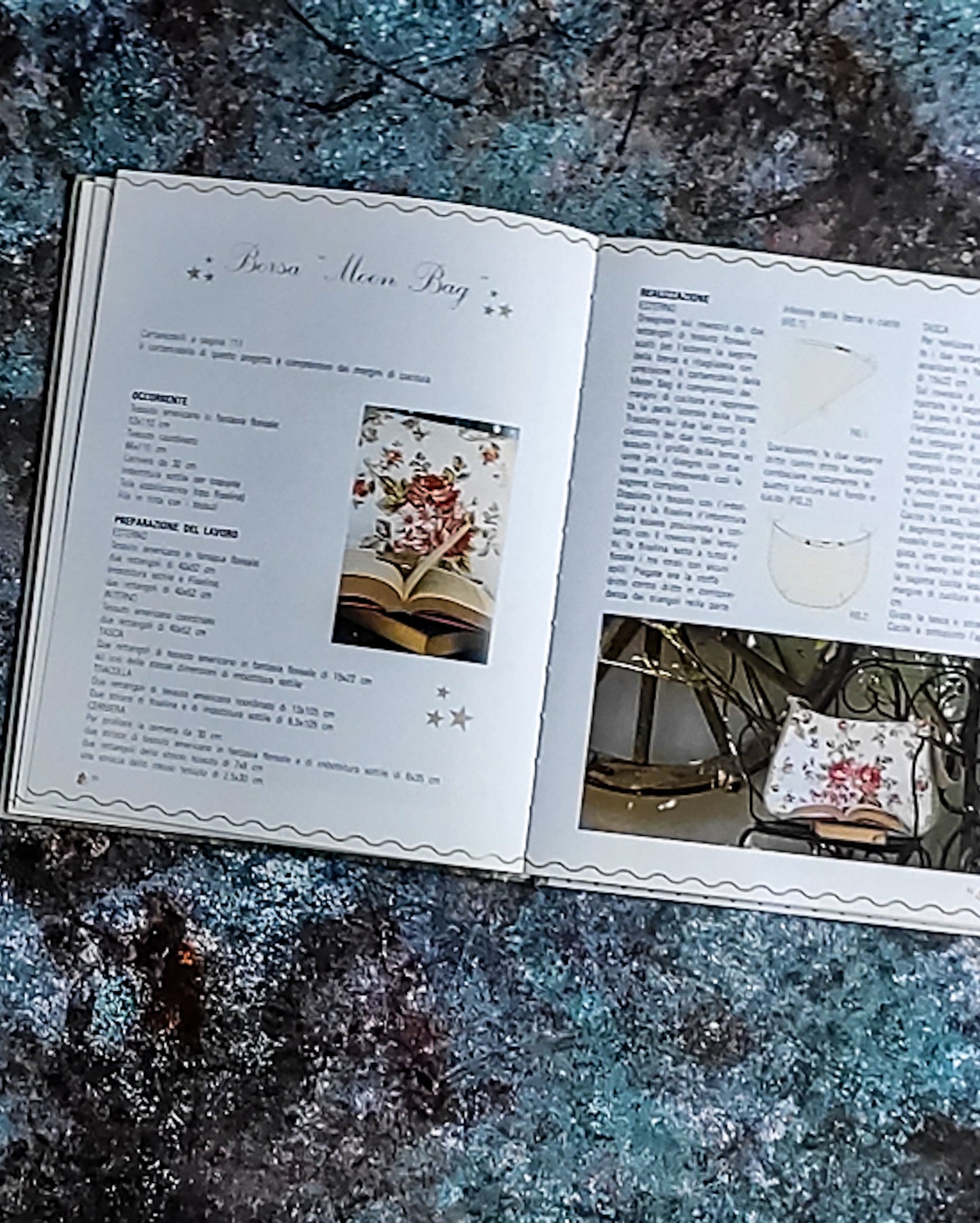 Libro cucito creativo italiano: shabby home di Francesca Ogliari
