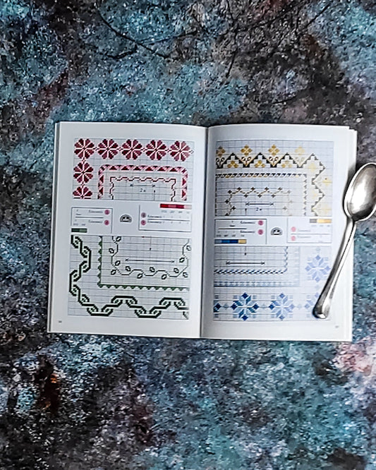 Libro punto croce francese: Nature et fleurs