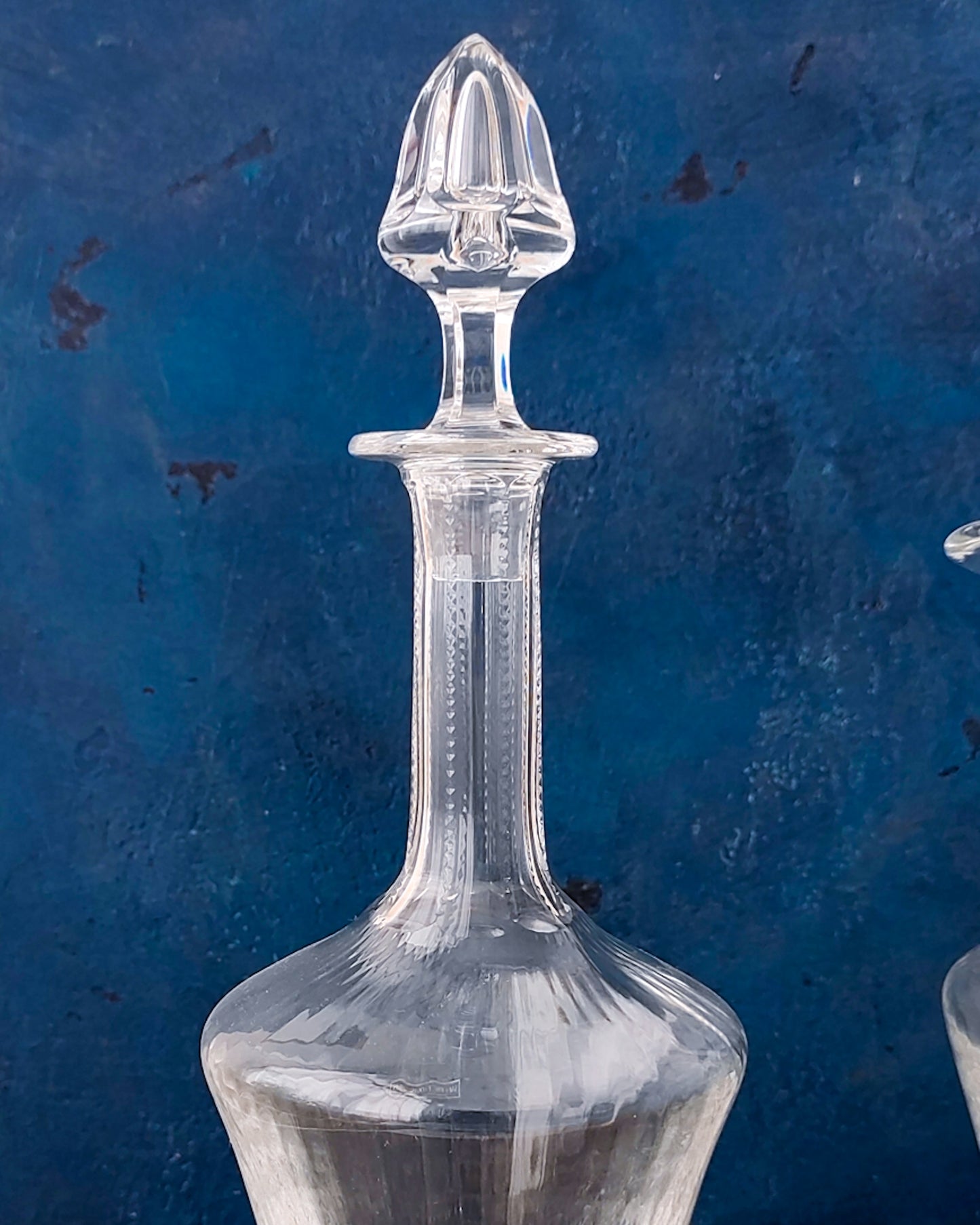 Caraffa e bottiglia liquore cristallo saint louis
