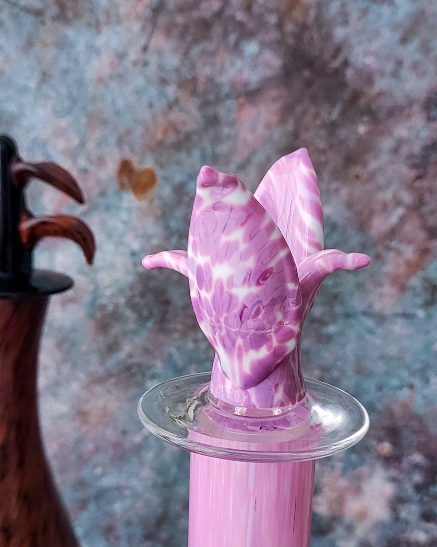 Bottiglie da collezione in vetro murano Carlo Moretti
