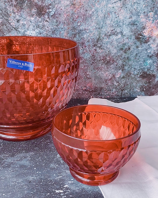 Servizio da macedonia da 12 cristallo villeroy and boch