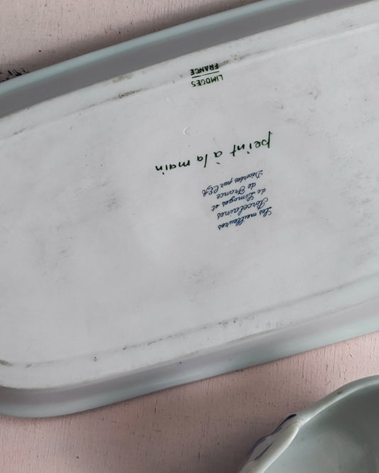 Portaspezie Limoges dipinto a mano