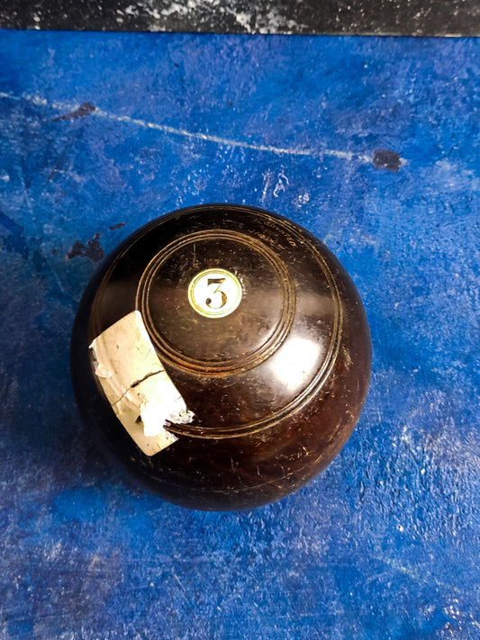 Boccia per green bowling in legno