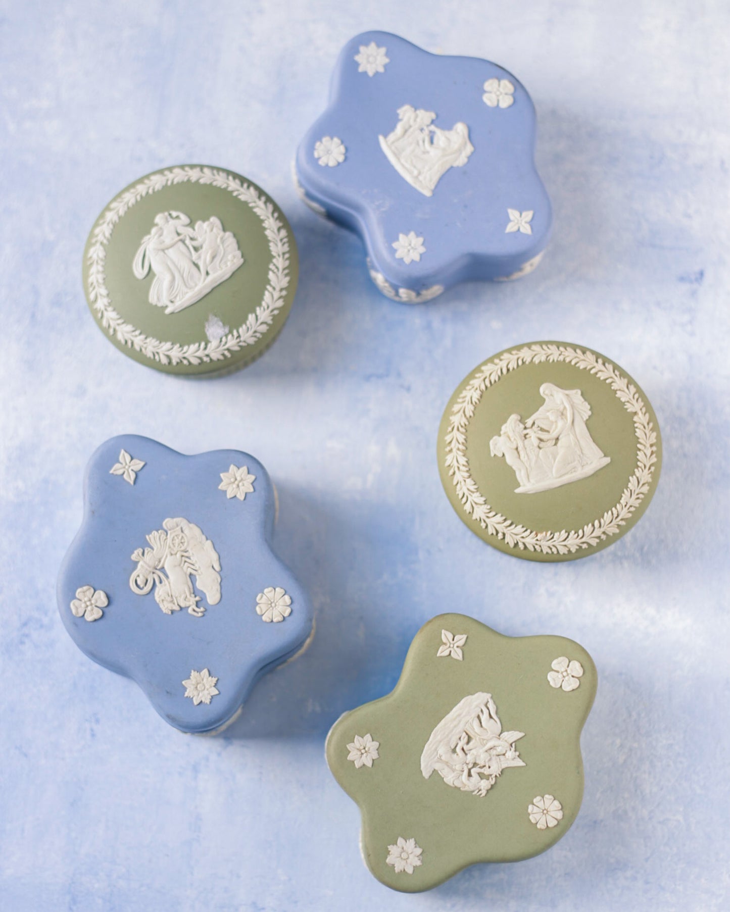 scatoline portaanelli wedgwood colorate