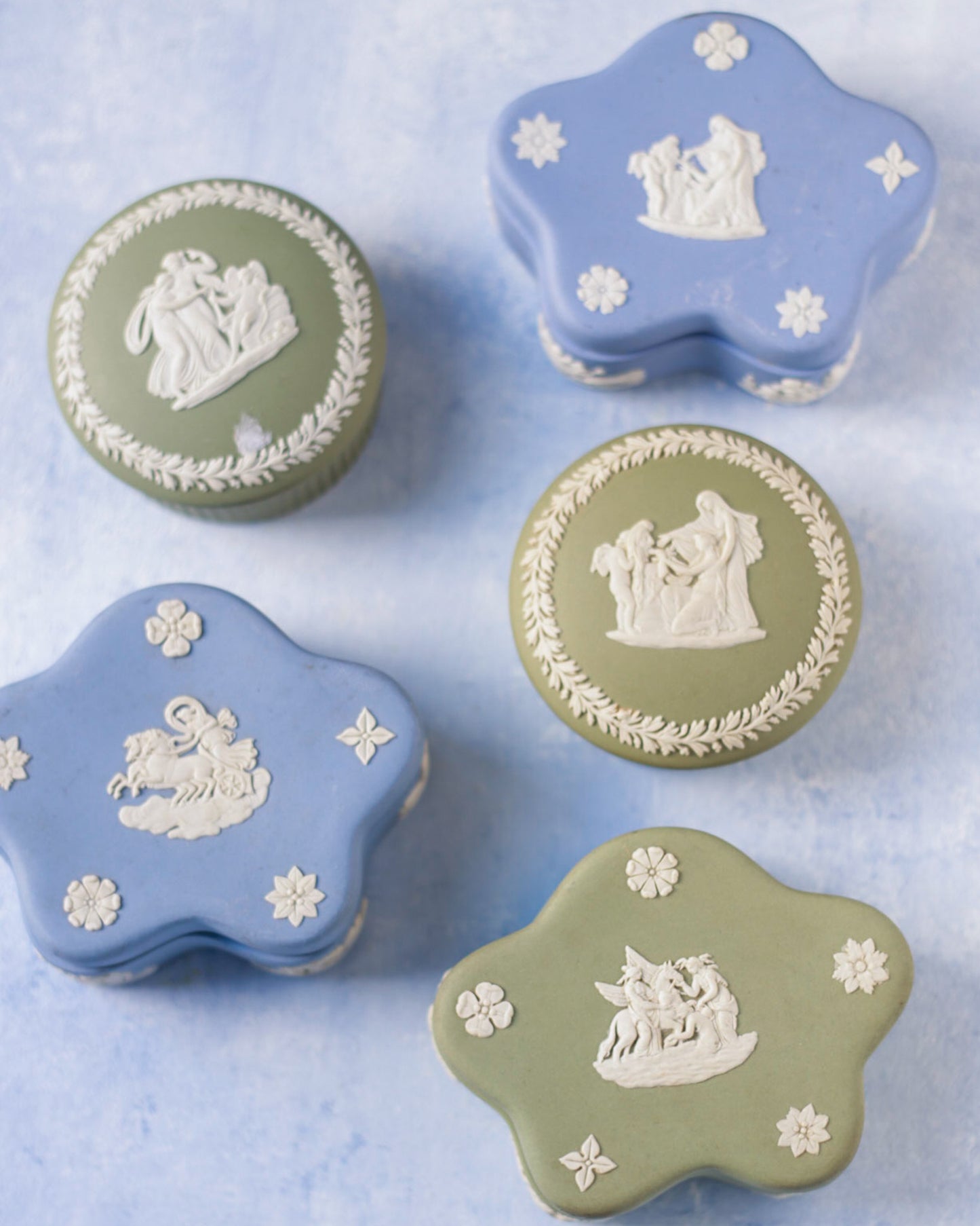 scatoline portaanelli wedgwood colorate