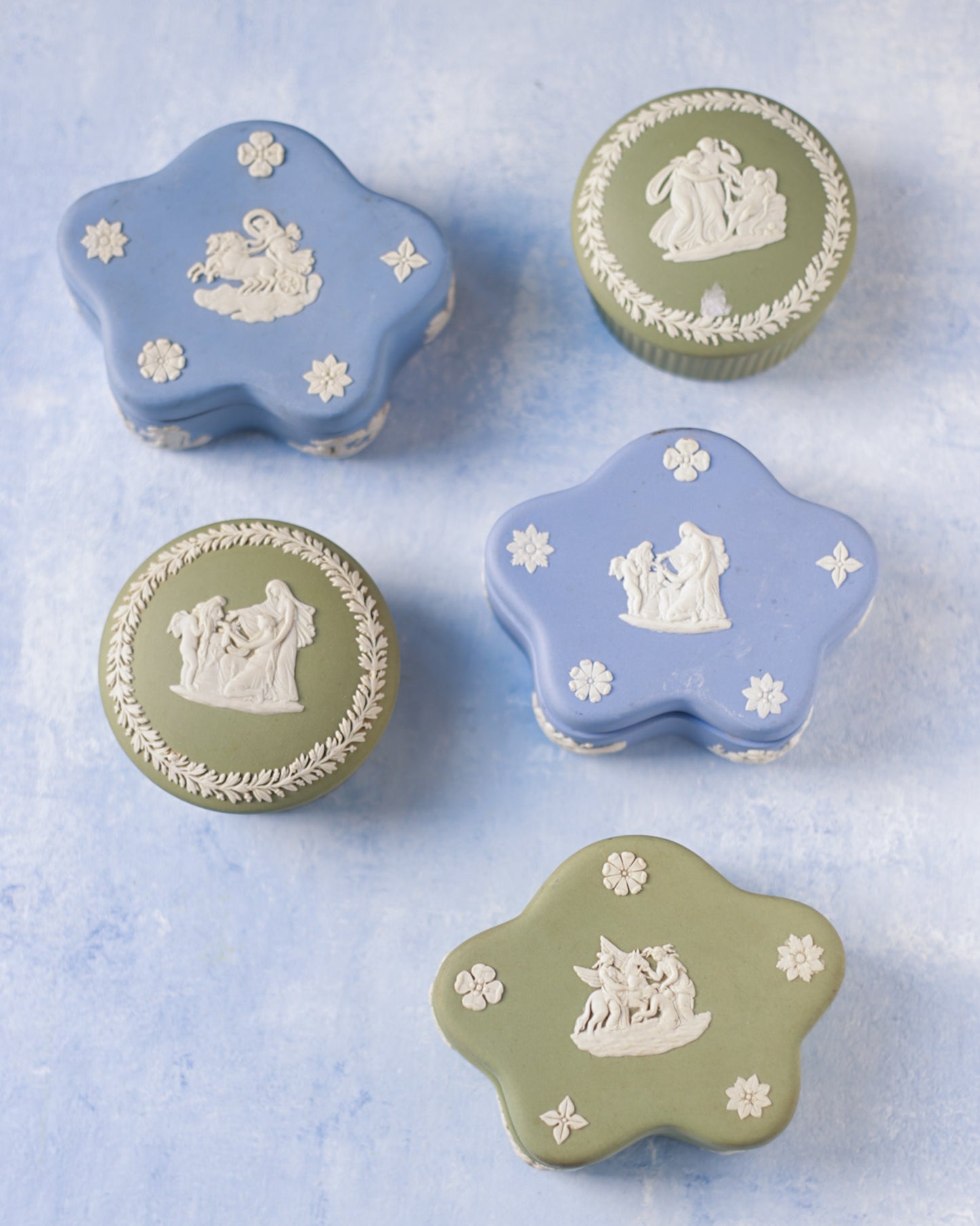 scatoline portaanelli wedgwood colorate
