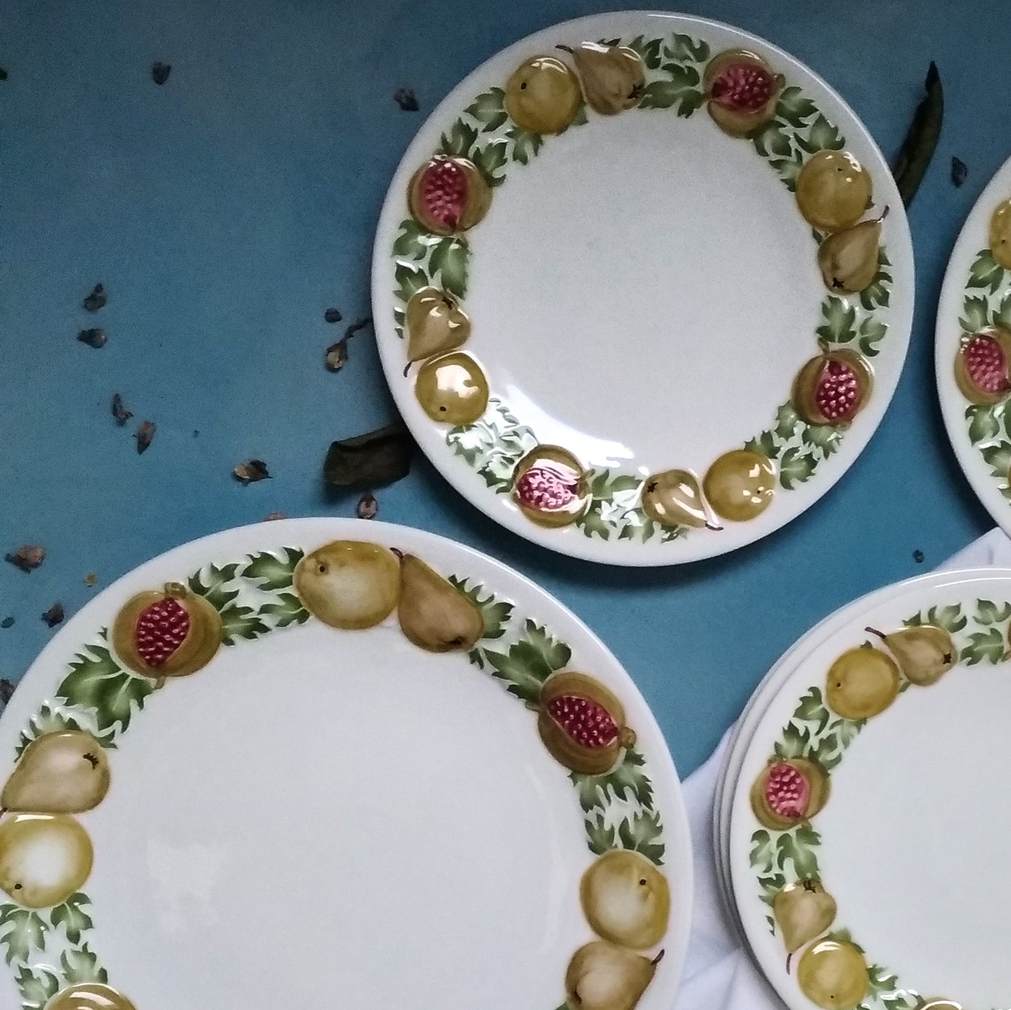 Servizio da dolce frutti autunnali Ginori Mondovì