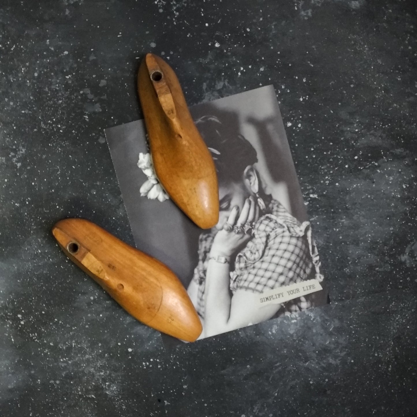 Forma scarpe da donna in legno