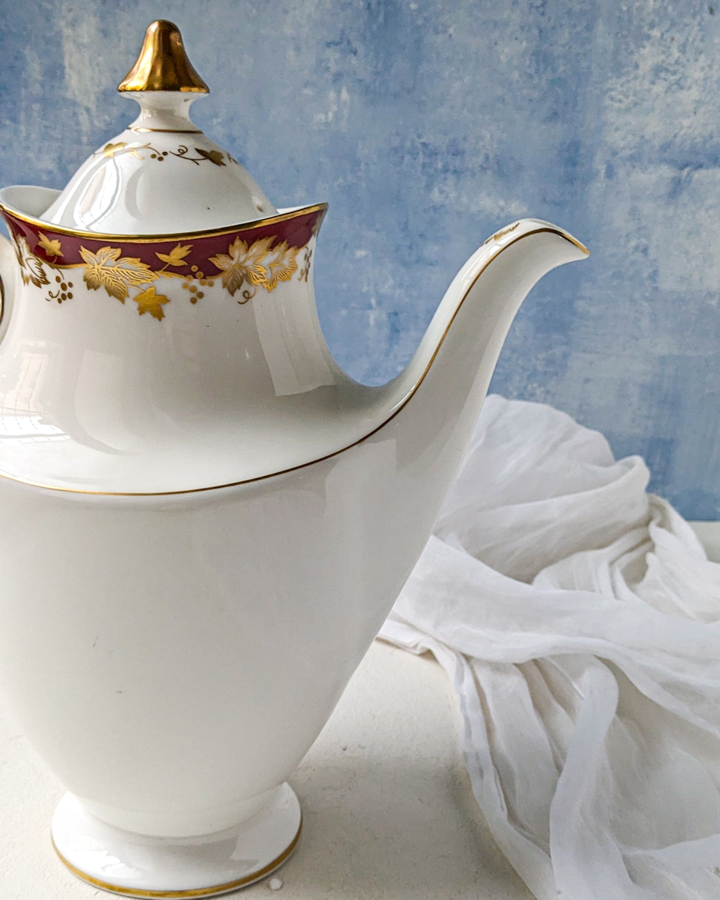Caffettiera royal doulton decoro windthrop