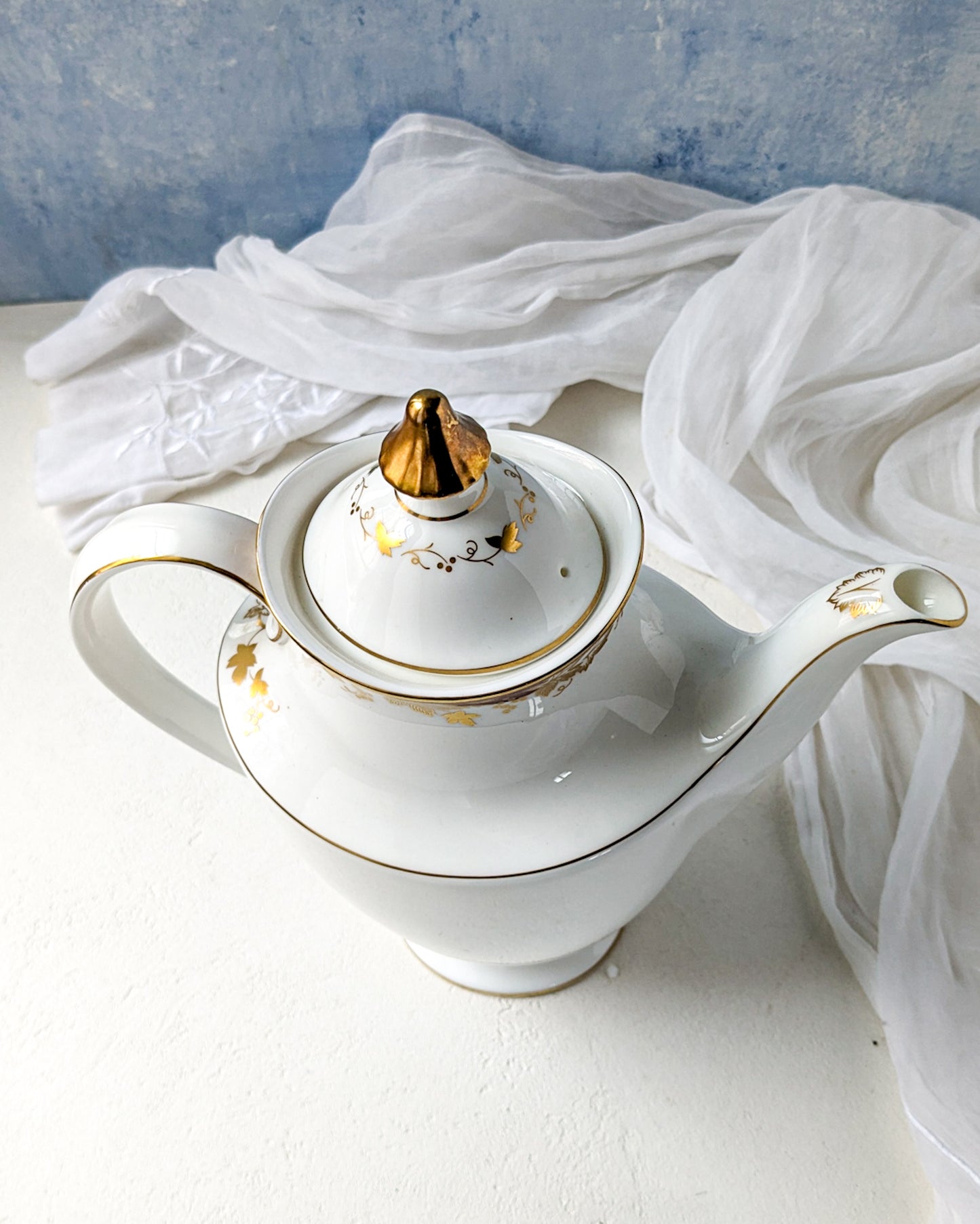 Caffettiera royal doulton decoro windthrop