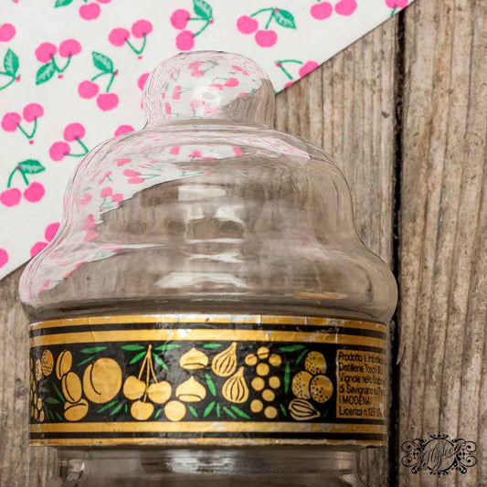 glass advertising jar