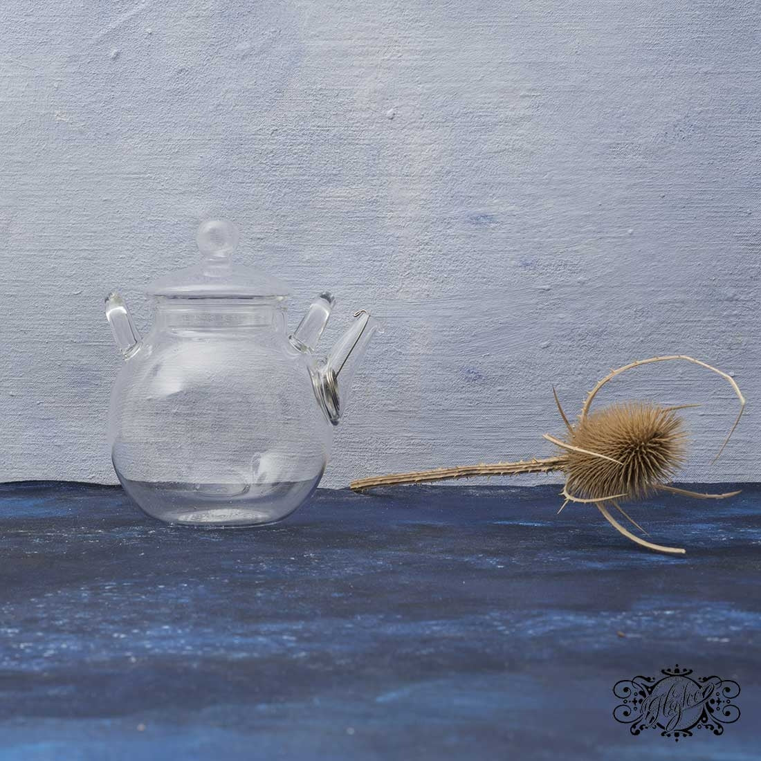 Infusion teapot in crystal
