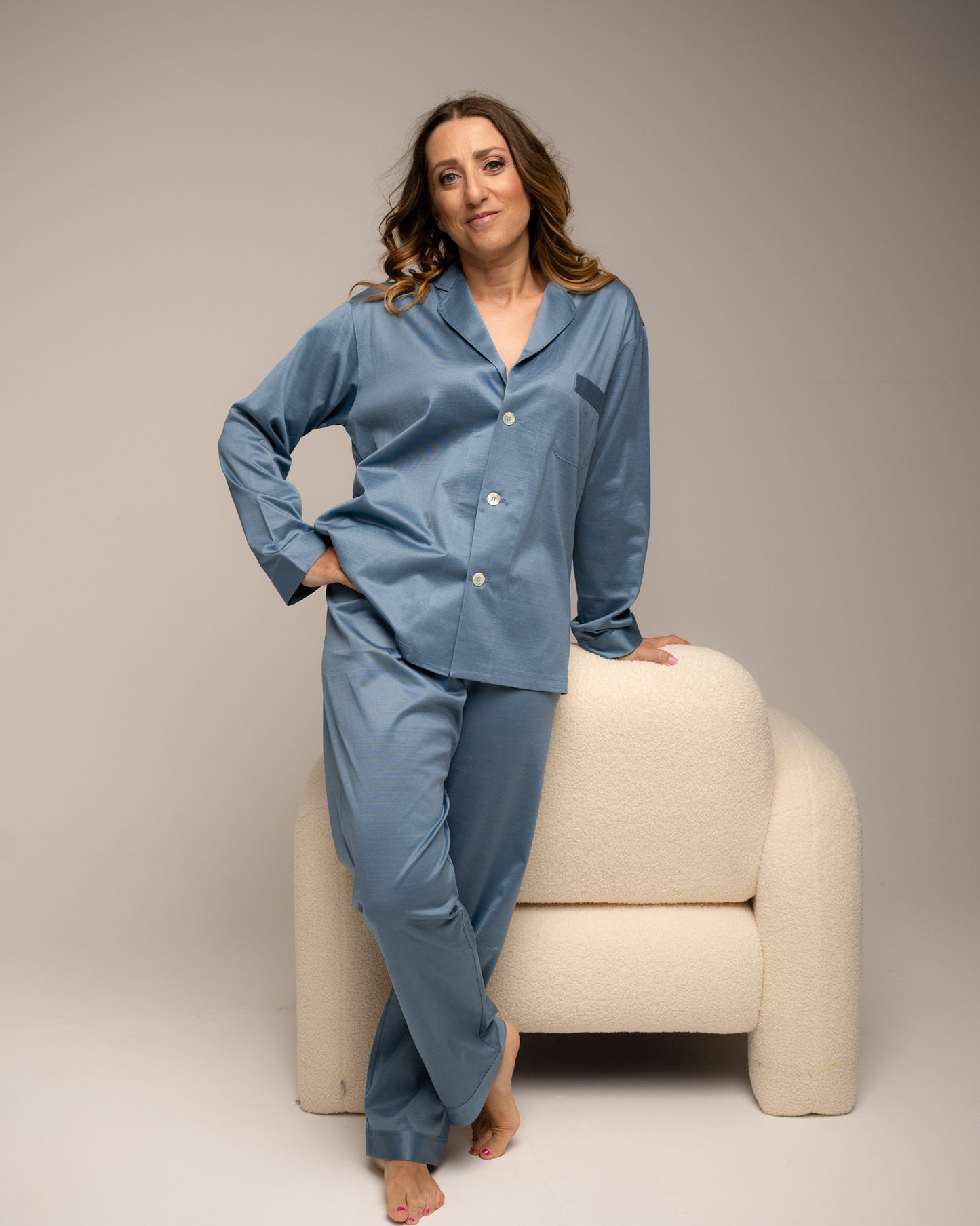 Pigiama in filo scozia unisex componibile