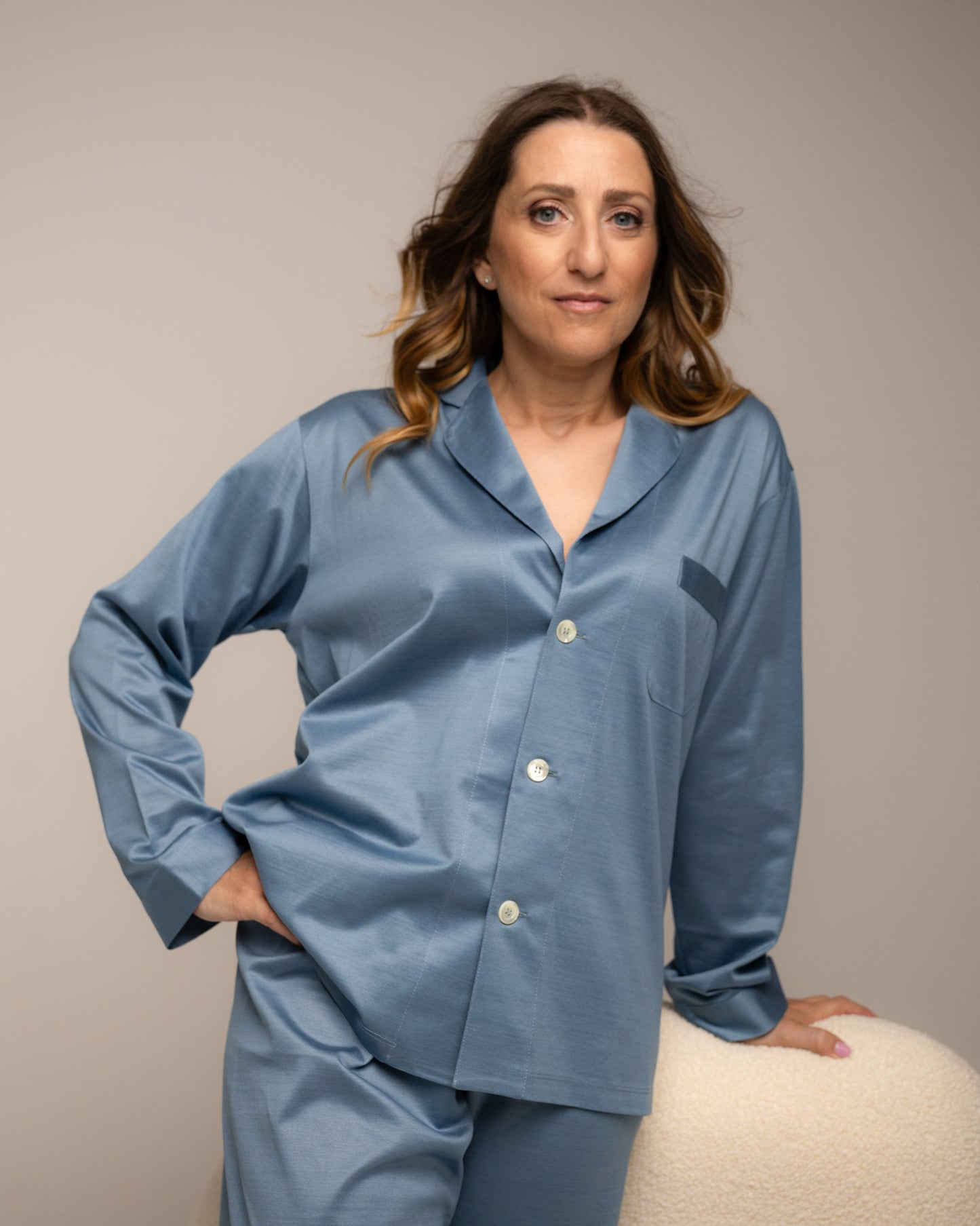 Pigiama in filo scozia unisex componibile