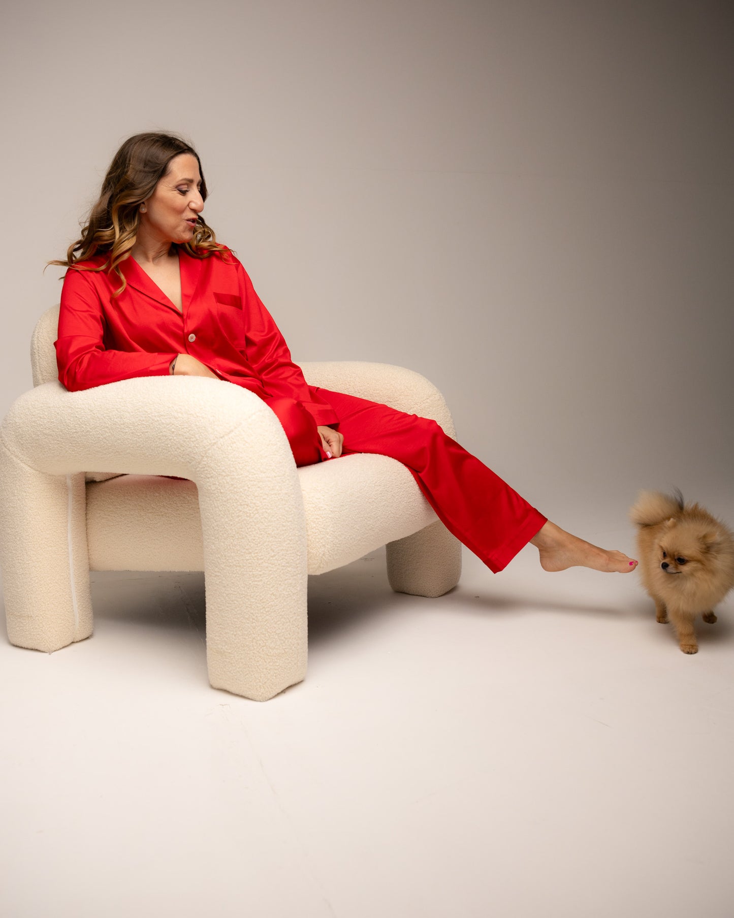 Pigiama in filo scozia unisex componibile