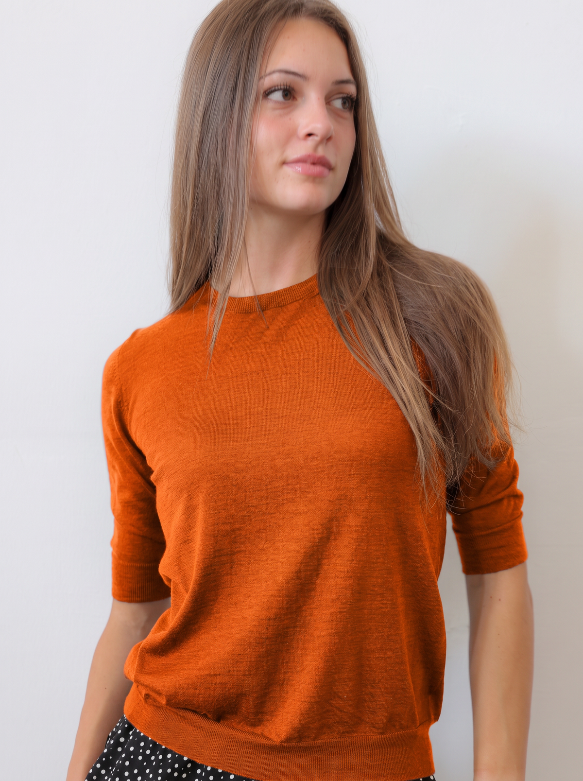 LISE 21.21 — Maglia in Cashmere e Seta — Filato Cariaggi Jaipur, Maglificio Veneto, Made in Italy