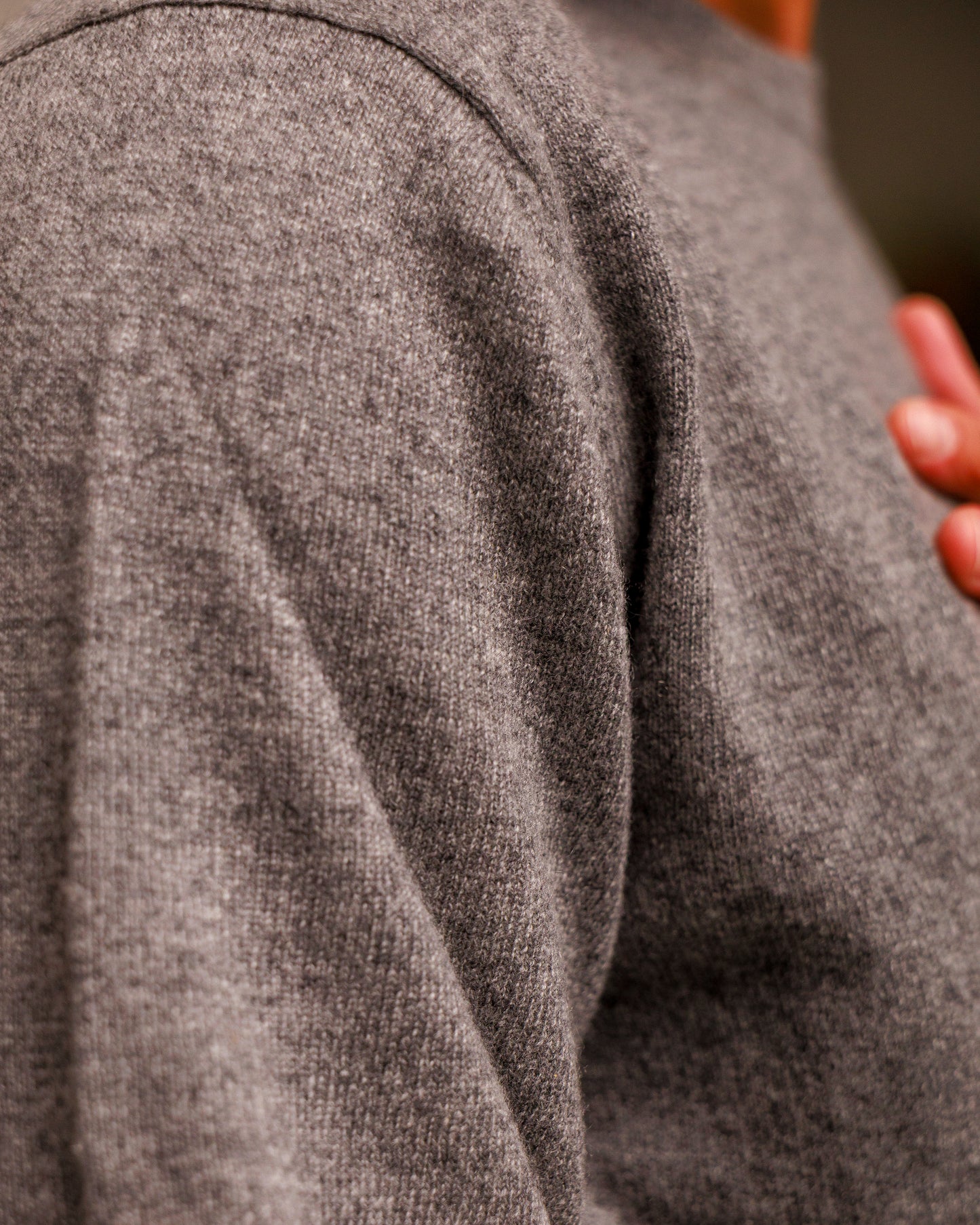 Maglia girocollo uomo in 100% cachemire cariaggi