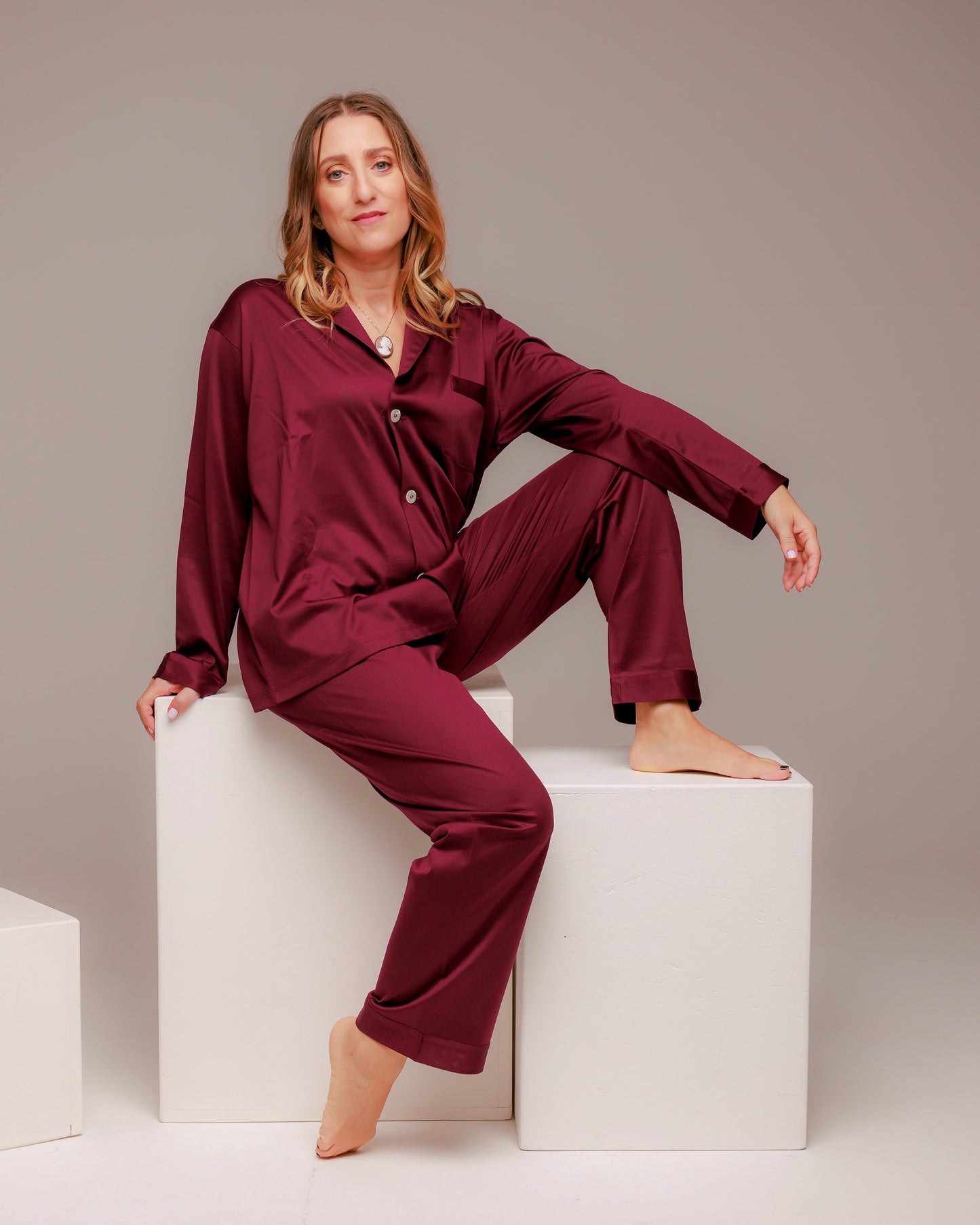 Pigiama in filo scozia unisex componibile