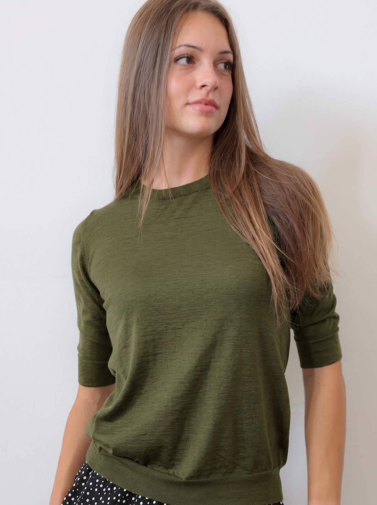 LISE 21.21 — Maglia in Cashmere e Seta — Filato Cariaggi Jaipur, Maglificio Veneto, Made in Italy