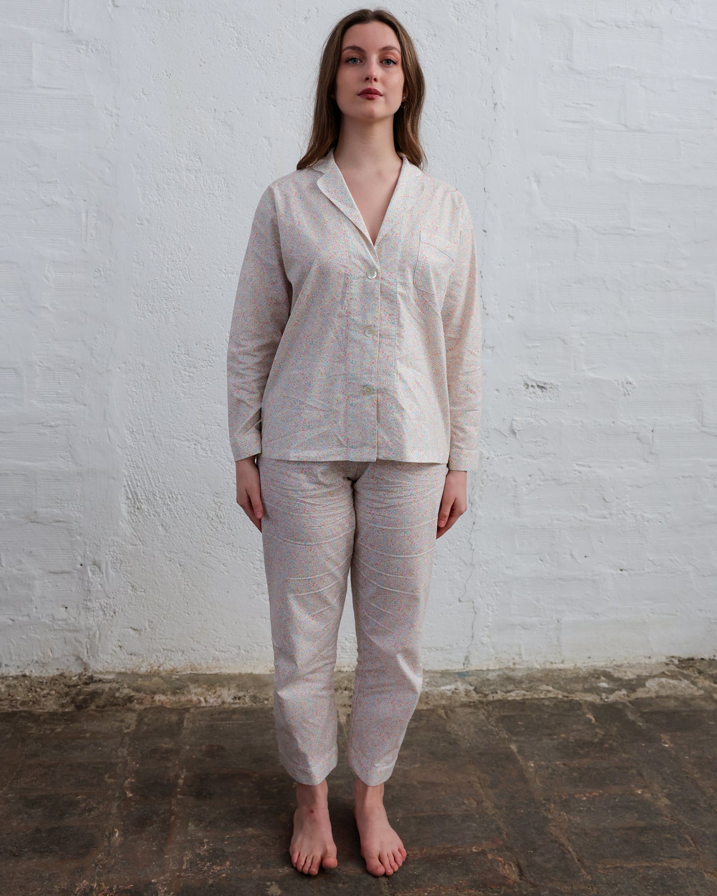 Pigiama in Cotone Liberty of London — Manifattura Artigianale Made in Italy