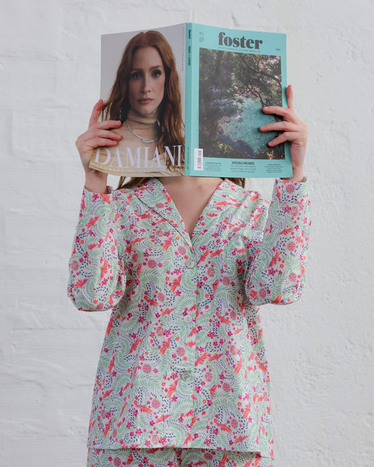 Pigiama in Cotone Liberty of London — Manifattura Artigianale Made in Italy