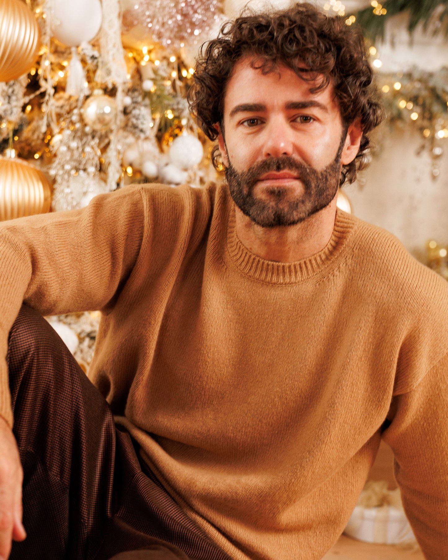 Girocollo in Lana Merinos, Seta e Cachemire - Made in Italy