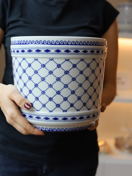Portavaso in ceramica artistica mangani firenze